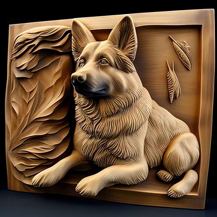 3D model Sharplaninsky Shepherd dog (STL)